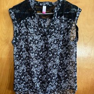 Sheer butterfly women’s cover